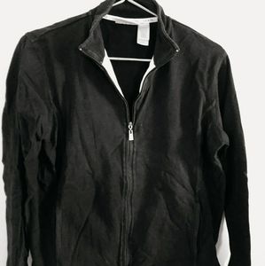 Womens Liz Claiborne zip up light jacket.